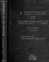 Lesko. A Dictionary of Late Egyptian.pdf